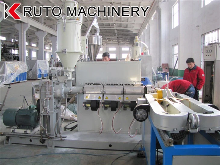 PE Corrugated Pipe Extruder Production Machine